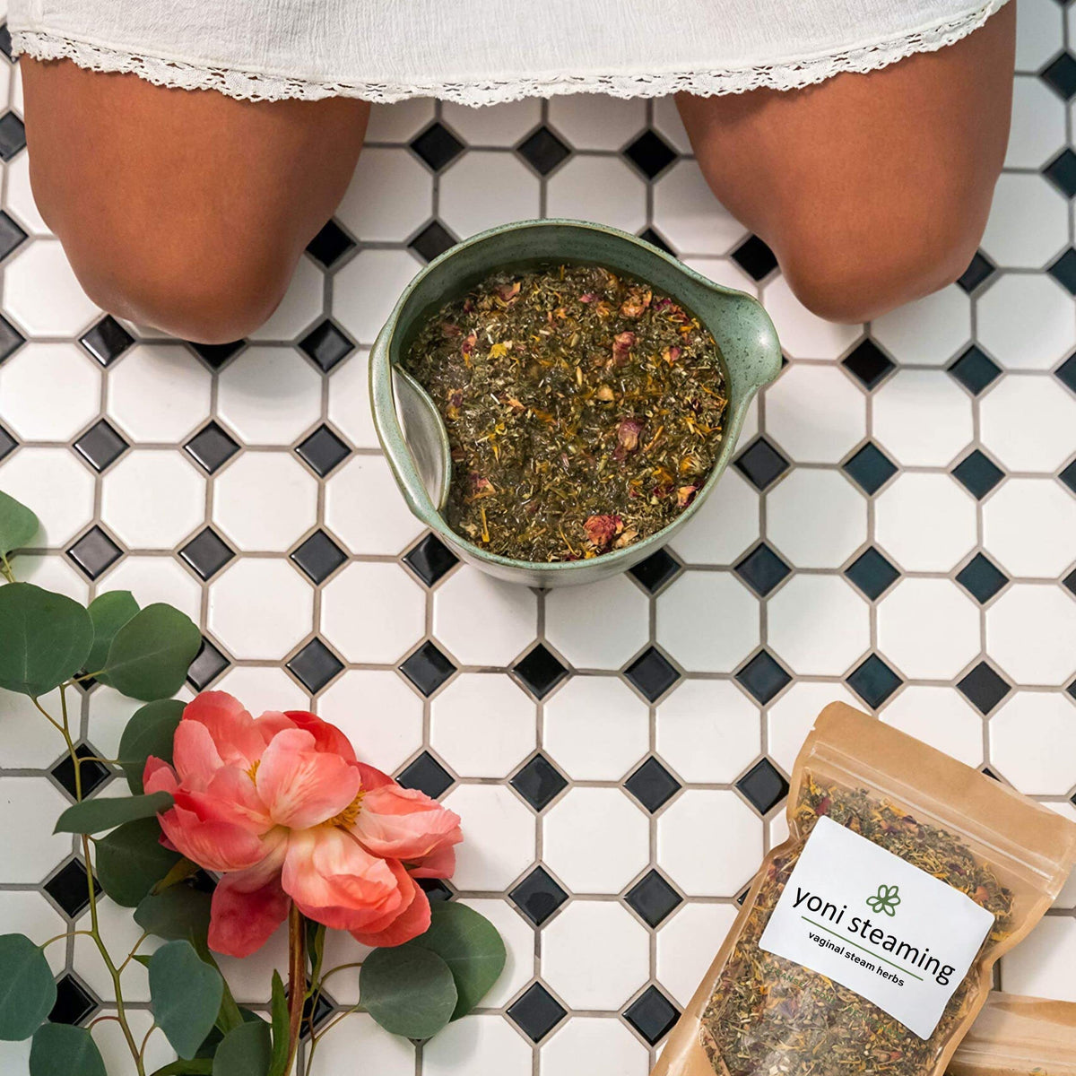 Yoni Steaming Herbs (5 Steams) | Cleansing + Gentle Formula | Formulated by Trained Herbalist WILDFLOWER WELLNESSBuy Supplements Australia
