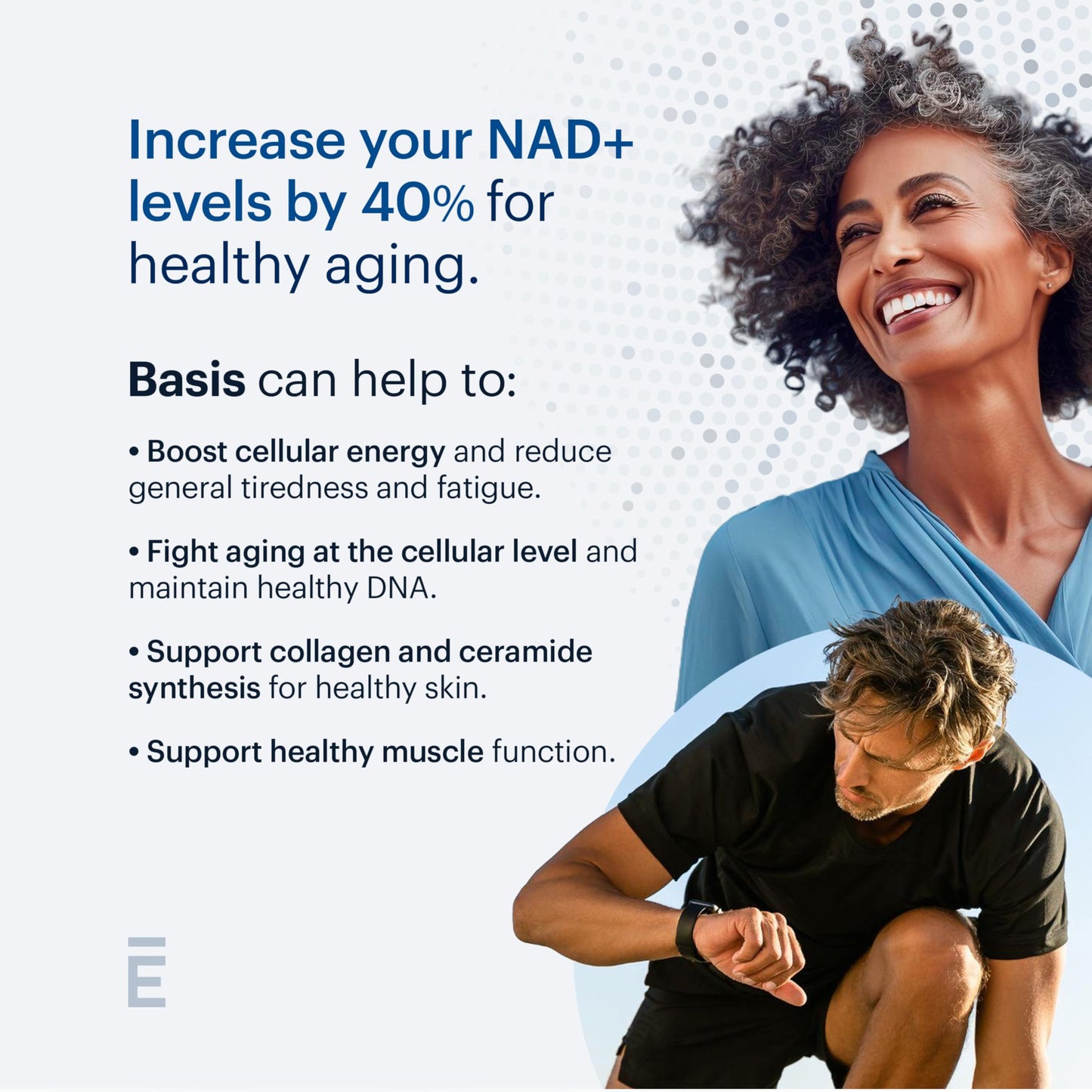 ELYSIUM Basis NAD Plus Supplement 30 Servings - with Nicotinamide Riboside 250mg and Pterostilbene 50mg - Healthy Aging Supplement & Cellular Energy ELYSIUMBuy Supplements Australia