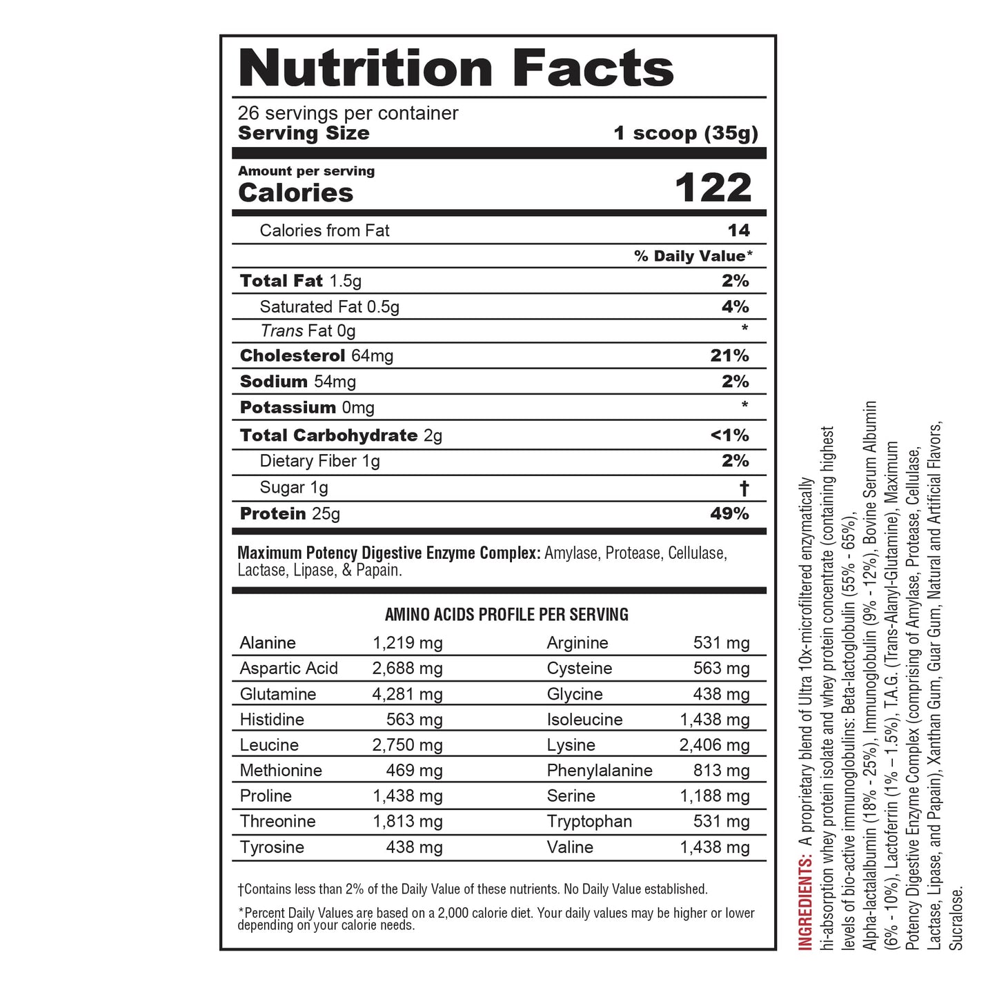 Metabolic Nutrition | Protizyme | 100% Whey Protein Powder | High Protein, Low Carb Metabolic NutritionBuy Supplements Australia
