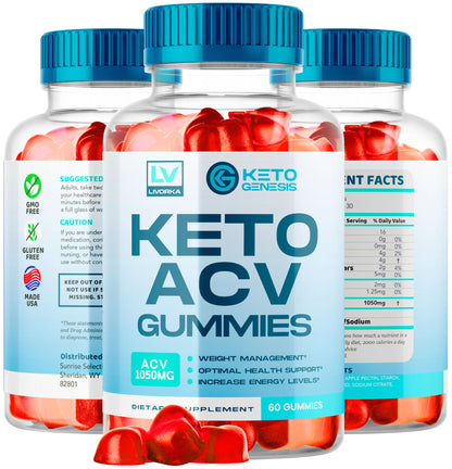 2 Pack - Keto Genesis Keto ACV Gummies Advanced Weight Loss, Genesis ACV, Genesis LIVORKABuy Supplements Australia