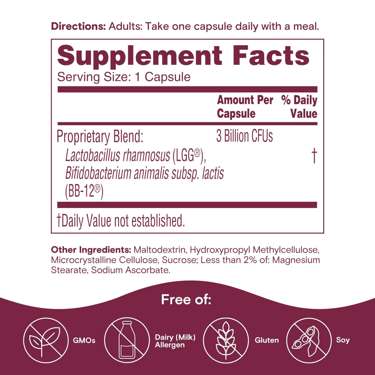 Phillips' Colon Health Daily Probiotic Capsules, 4-in-1 Symptom Defense to help defend against Occasional Gas, Bloating, Constipation, and Diarrhea, Daily Supplement, 60 Count Phillips'Buy Supplements Australia