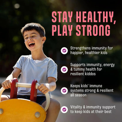 NAVEH PHARMA Postbiotics Kids Strawberry Gummies. Children’s Postbiotics, Ages 4+, 1 Trillion metabolites 200X Ingredients Than Probiotic Or Prebiotic. Gut Health, Immunity, Digestion & Microbiome NAVEH PHARMABuy Supplements Australia