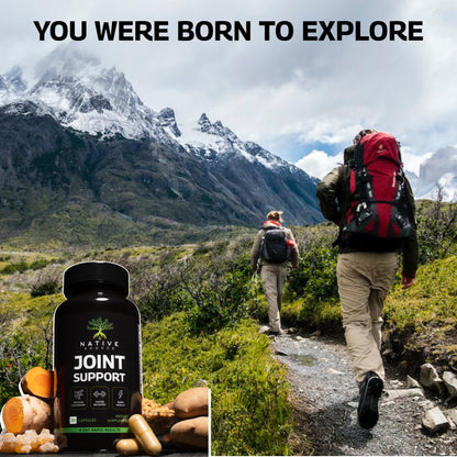 Native Source Joint Support Supplement - Turmeric - Tamarind - Boswellia - Fenugreek Native SourceBuy Supplements Australia