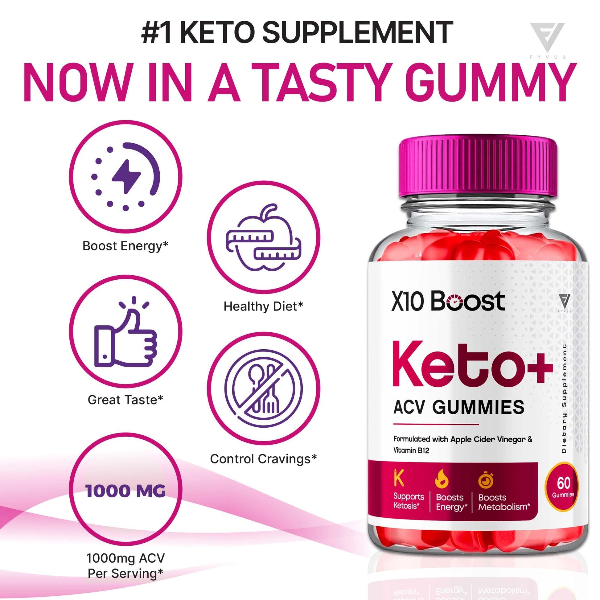 X10 Boost Keto ACV Gummies, X10 Keto Boost Gummies Advanced X10boost, X 10 Keto FyvusBuy Supplements Australia