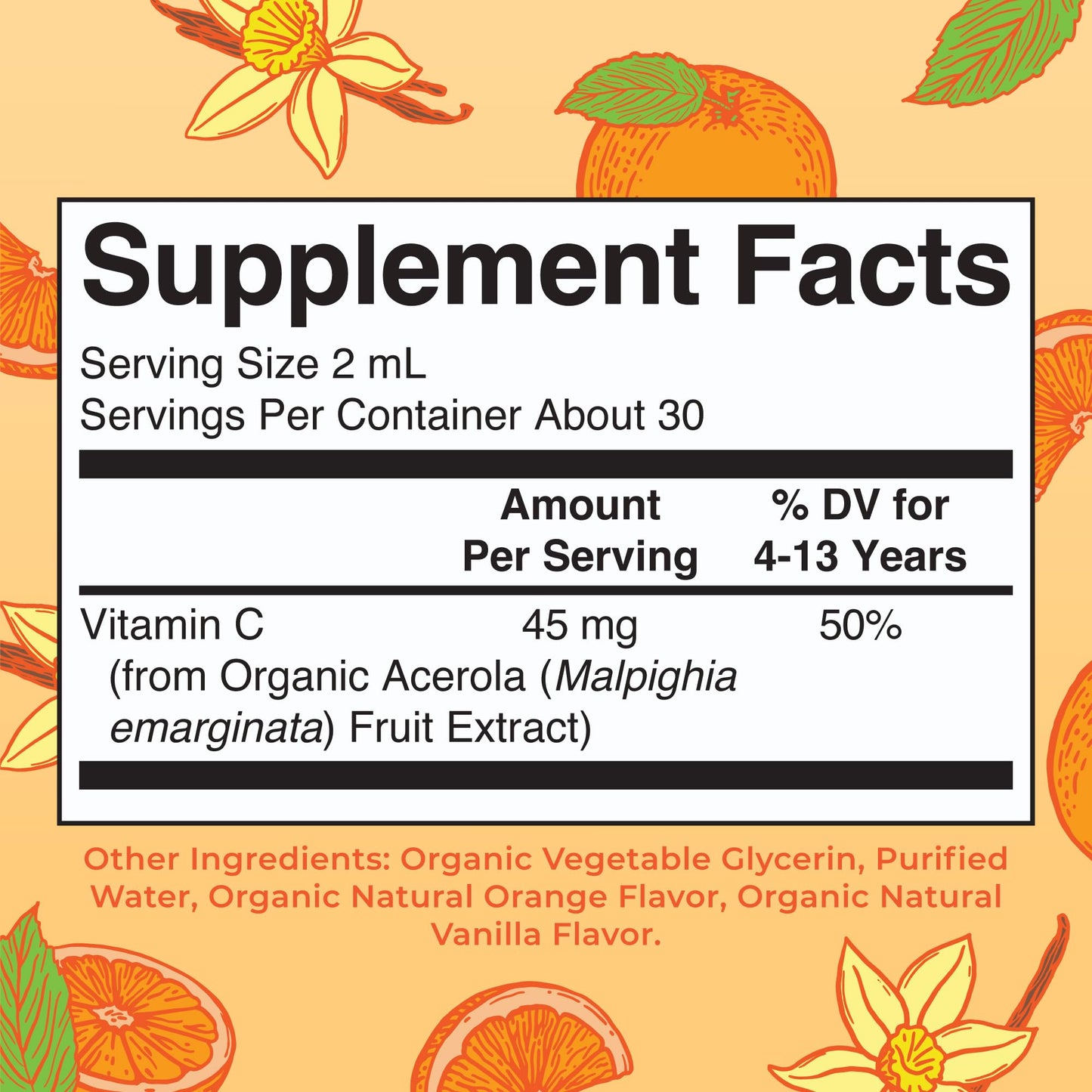 MaryRuth Organics USDA Kids Vitamin C Drops | Vegan Immune Support Supplement for Ages 4-13 | Immune Support & Overall Health | Vitamin C from Organic Acerola Fruit Extract | 2oz MARYRUTH'SBuy Supplements Australia