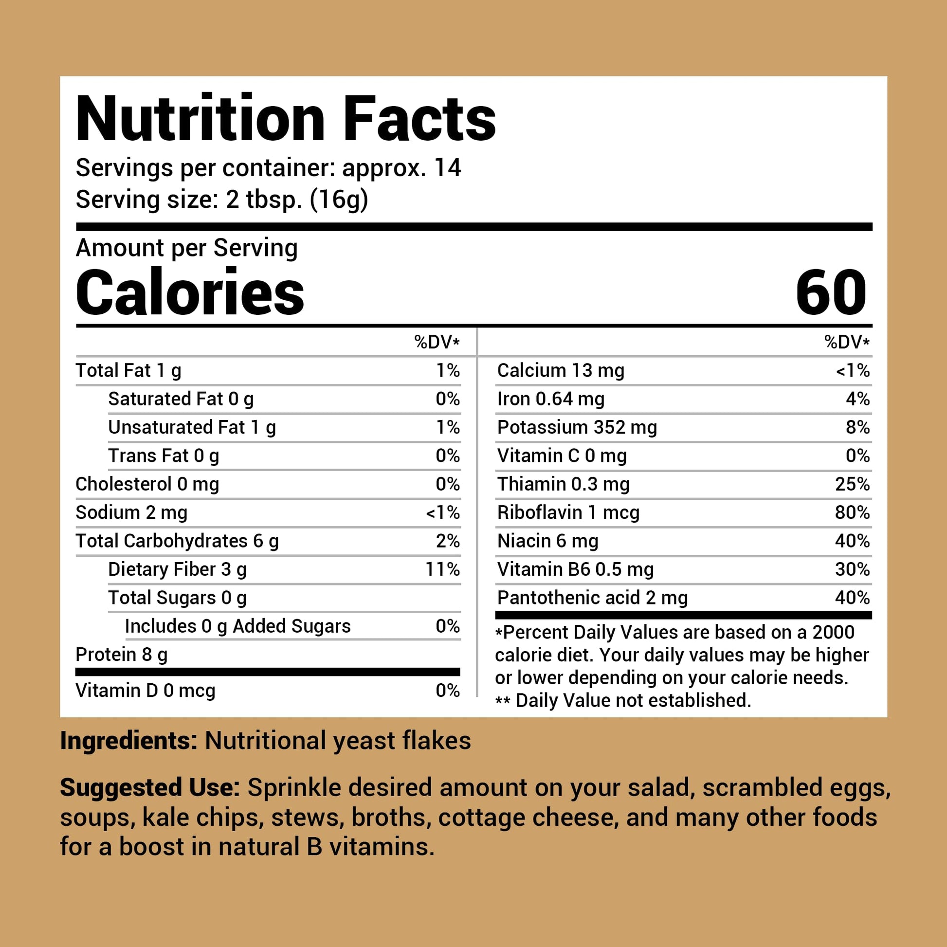 Dr. Berg Premium Nutritional Yeast Flakes - Delicious Non-Fortified Nutritional Yeast Dr. Berg NutritionalsBuy Supplements Australia