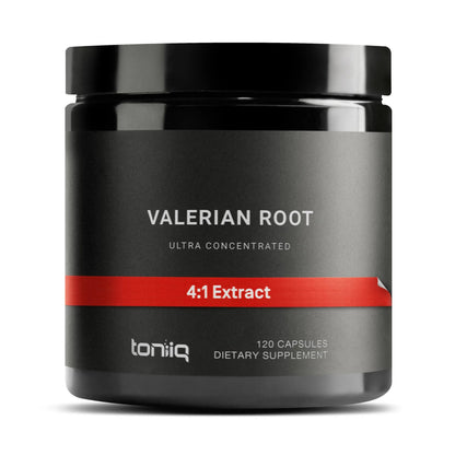 Toniiq Valerian Root Capsules - Ultra High Potency 4:1 Extract - Highly Concentrated - Third-Party Lab Tested - 120 Capsules Toniiq buy supplements Au