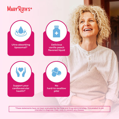 MaryRuth’s Multivitamin Liposomal for Women 40+ | Womens Multivitamin Liposomal | Immune Support Supplement | Menopause Supplement | Methylated Multivitamin | Vegan | Sugar Free | Non-GMO |15.22 Fl Oz MARYRUTH'SBuy Supplements Australia