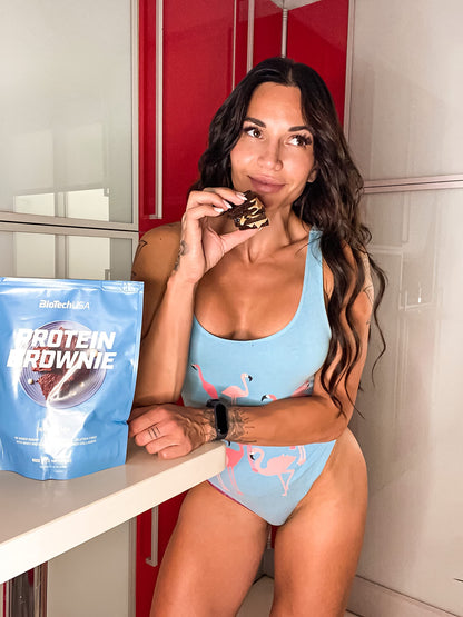 BioTechUSA Protein Brownie, Baking Mix with Collagen, whey proteins and sweeteners. 600 g, Chocolate BioTechUSABuy Supplements Australia