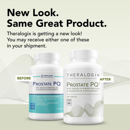 Theralogix Prostate PQ - Rye Grass Pollen Extract & Quercetin Supplement - 90-Day TheralogixBuy Supplements Australia