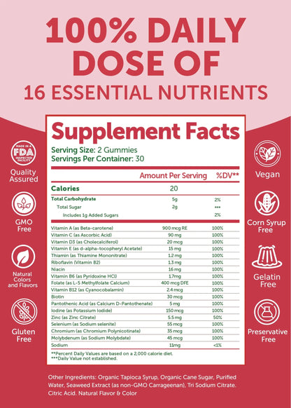 Lunakai Collagen and Women's Multivitamin Gummies Bundle - Non-GMO Anti Aging Supplements with Biotin, Zinc, Vitamin C and E LunakaiBuy Supplements Australia