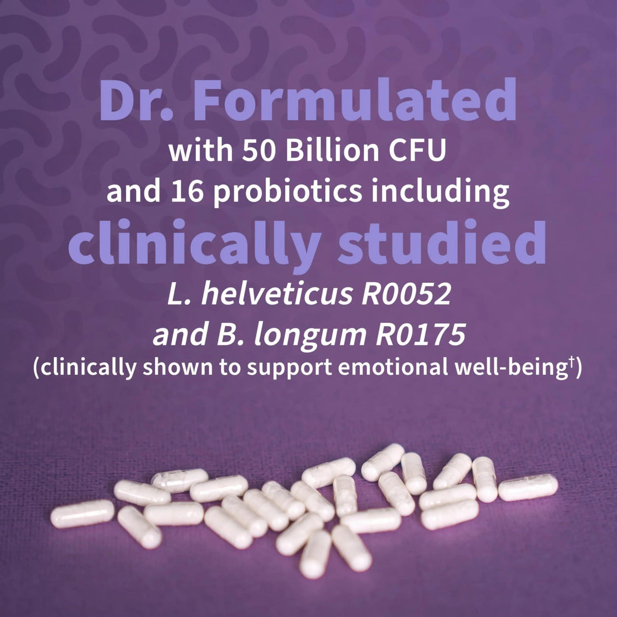 Garden of Life Probiotics Mood+ Dr Formulated Acidophilus Probiotic Supplement - Promotes Emotional Well-Being, Relaxation and Digestive Balance - Ashwagandha for Stress Management, 60 Veggie Caps Garden of LifeBuy Supplements Australia