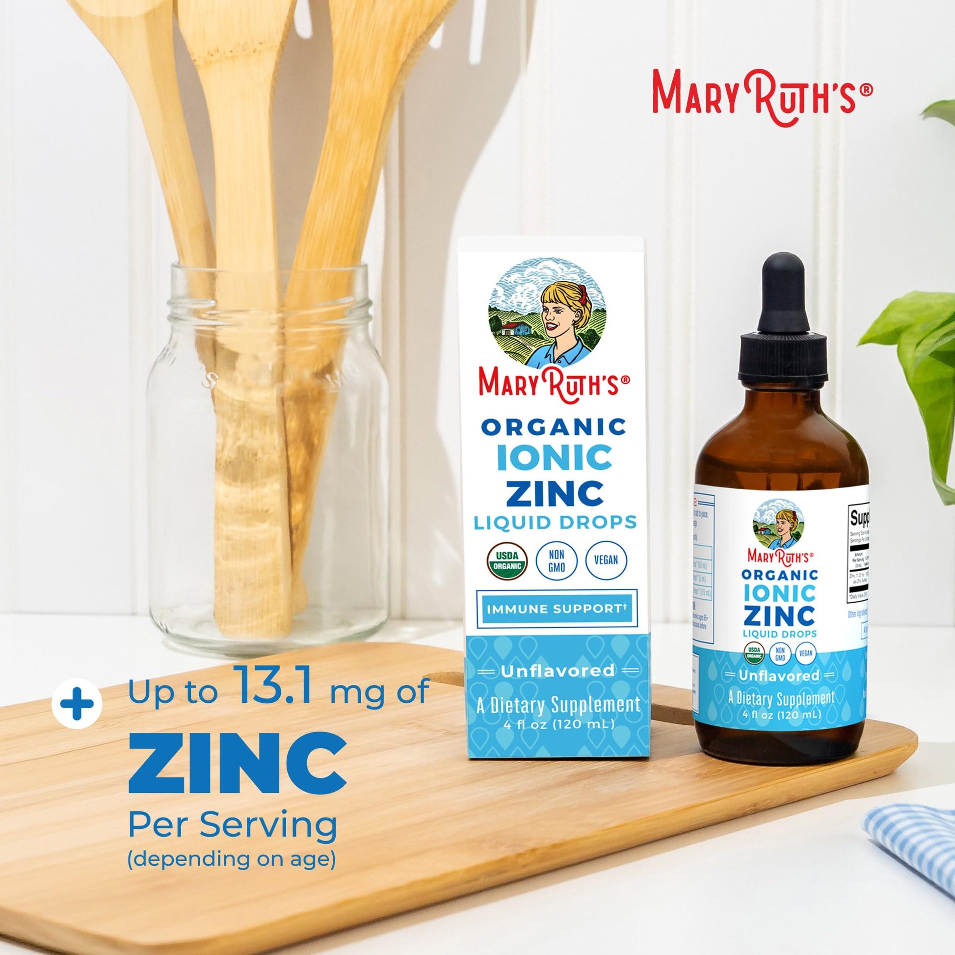 MaryRuth's Organic Liquid Zinc Supplement for Kids & Adults | Immune Support | Skin Health | Antioxidant | Cellular Metabolism | Zinc Sulfate MARYRUTH'S canada supplements