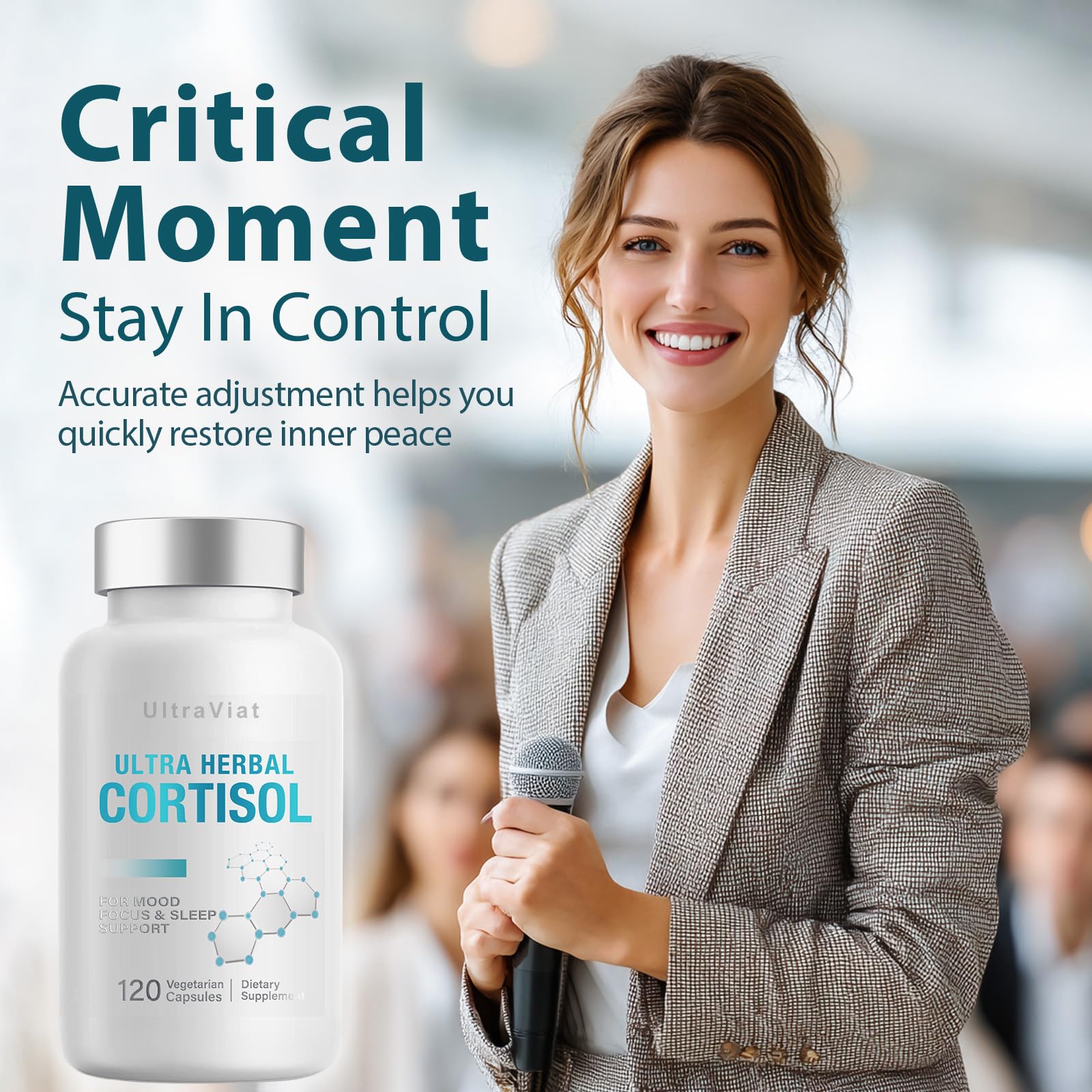 Cortisol Supplements for Women/Men, Cortisol Reducer with Ashwagandha, Rhodiola Rosea, L-Theanine, Support Hormone Balance, Stress & Sleep EVYOUNGBuy Supplements Australia