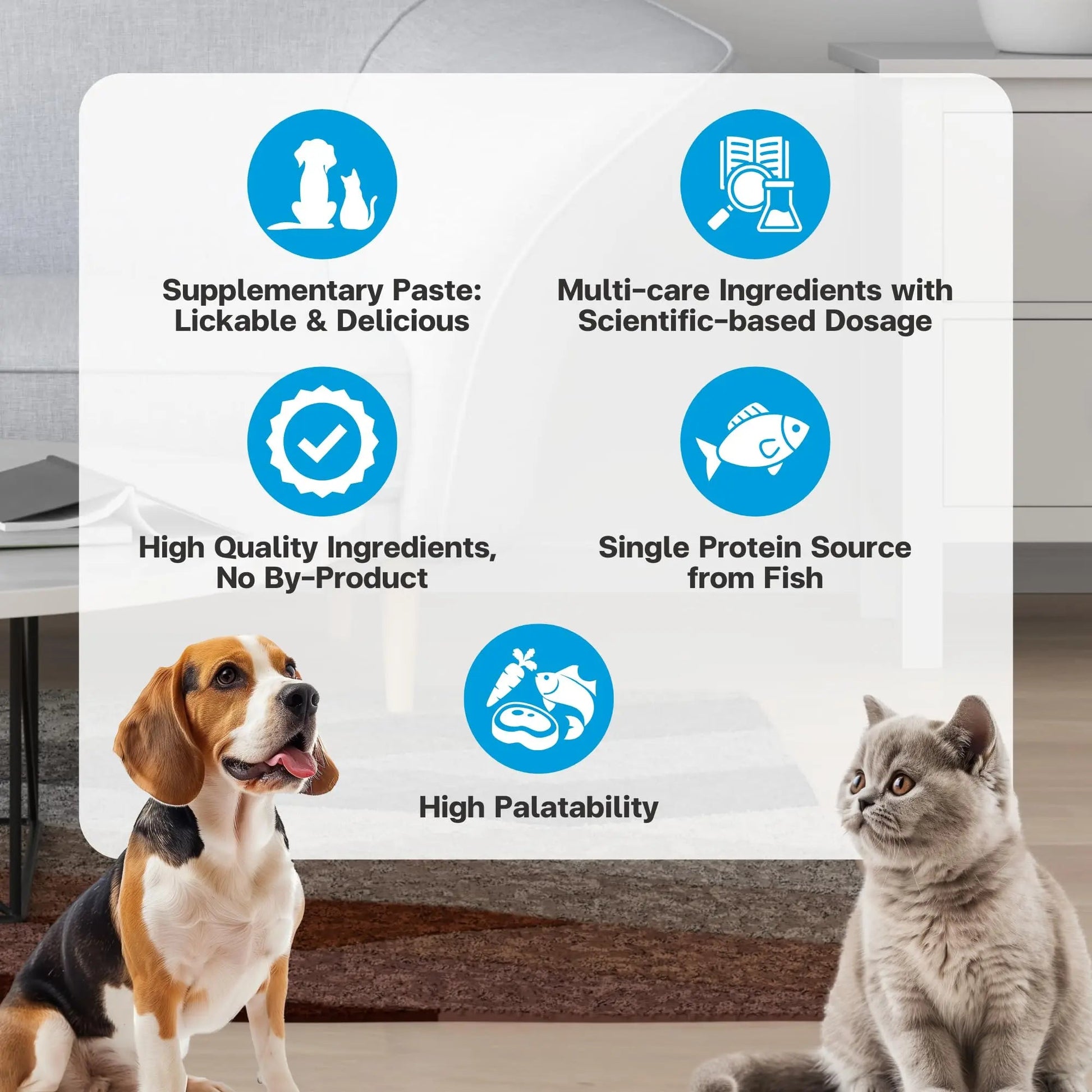 VFcare BIO Supplement for Cats & Dogs – Anti Diarrhea for Dogs, Gut Health Paste with Postbiotics, Prebiotics, FOS, L-137, Yeast Extract – Anti Diarrhea for Dogs, 30 Sachets VFCAREBuy Supplements Australia