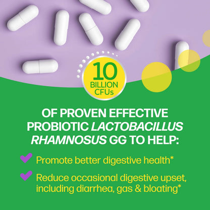 Culturelle Daily Probiotic Capsules For Men & Women, Most Clinically Studied Probiotic Strain, Digestive & Gut Health, Supports Occasional Diarrhea, Gas & Bloating, 1 Month Supply, 30 CT CulturelleBuy Supplements Australia