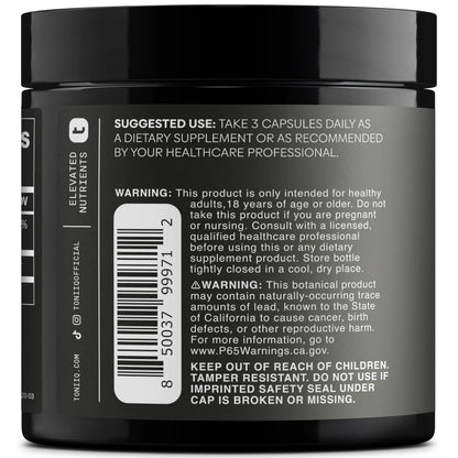 Toniiq 1500mg Ultra High Purity Ca AKG Supplement - 99%+ Highly Purified and Bioavailable Calcium Alpha-Ketoglutarate - Calcium AKG Longevity Supplement - 120 Ca-AKG Vegetarian Capsules Toniiq buy supplements Au