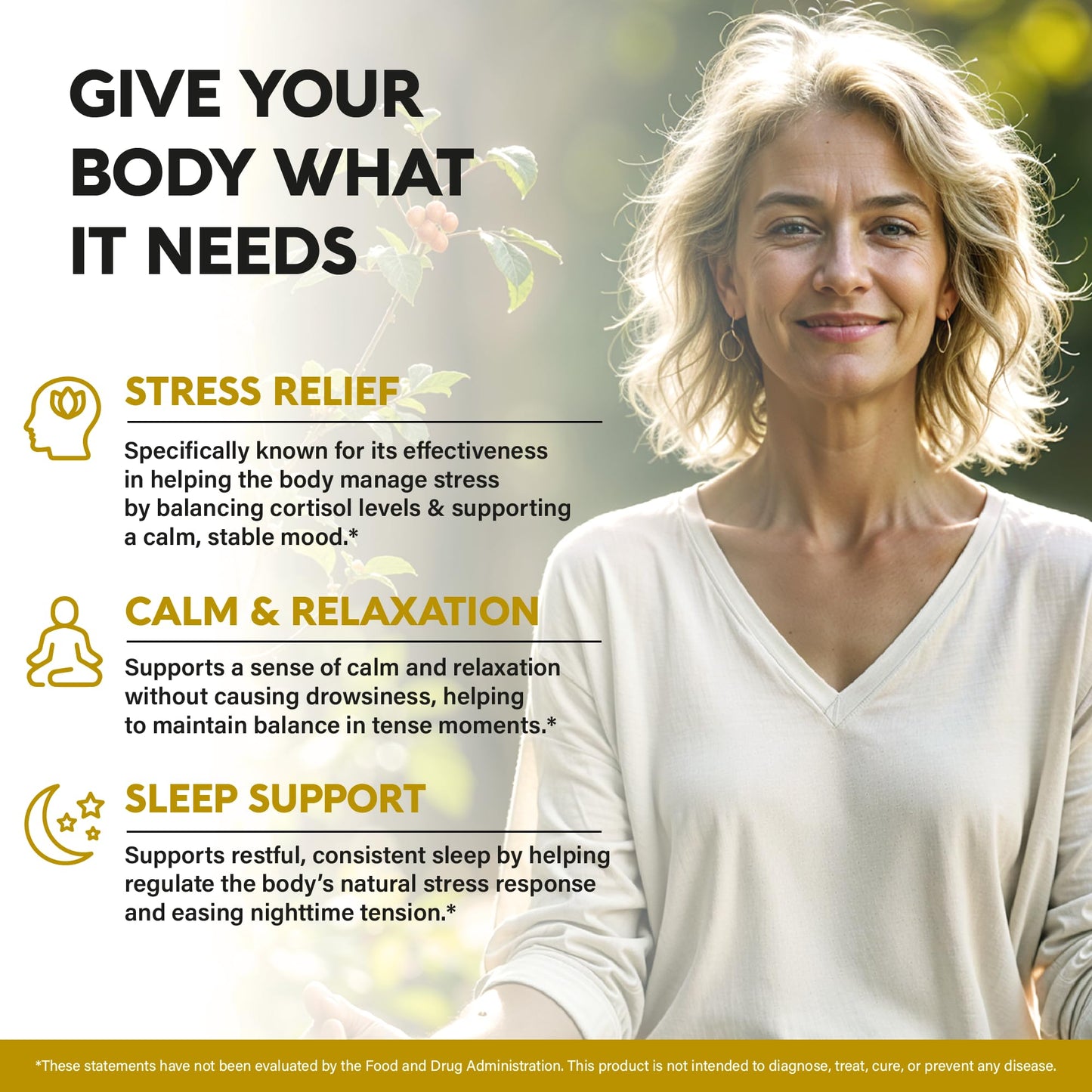 Ashwagandha Supplements 1800mg - USDA Organic Ashwagandha for Women & Men - Clinically Effective Strength for Stress Relief & Sleep - Powder & Root Extract 2.5% Withanolides - Made in USA 100 Capsules NUTRAHARMONYBuy Supplements Australia