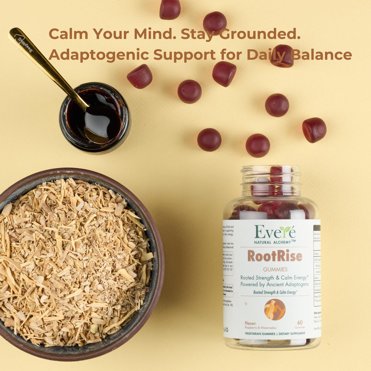 The EverÉ Natural Alchemy Evere RootRise Gummies - Shilajit + Ashwagandha Gummies The EverÉ Natural Alchemy buy supplements Au