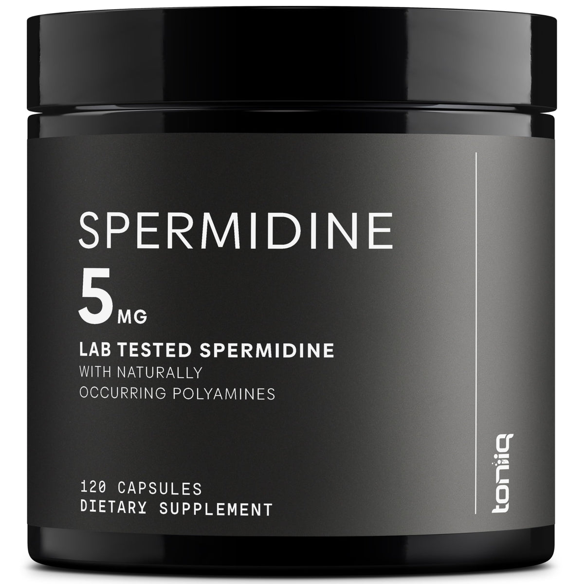 Toniiq Ultra Concentrated 500mg Spermidine Supplements for Men and Women - Non-Synthetic Spermidine Standardized to No Less Than 1% - 5mg per Serving Rice Germ Extract Toniiq buy supplements Au