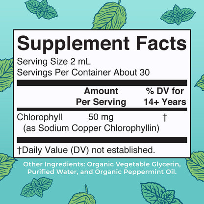 MaryRuth's Chlorophyll Liquid Drops | Clean Label Project Certified® | Vegan | Non-Diluted Liquid Chlorophyll| Mulberry Derived Supplement for Ages 14+ | Non-GMO | Delicious Minty Flavor | 2 Fl Oz MARYRUTH'SBuy Supplements Australia