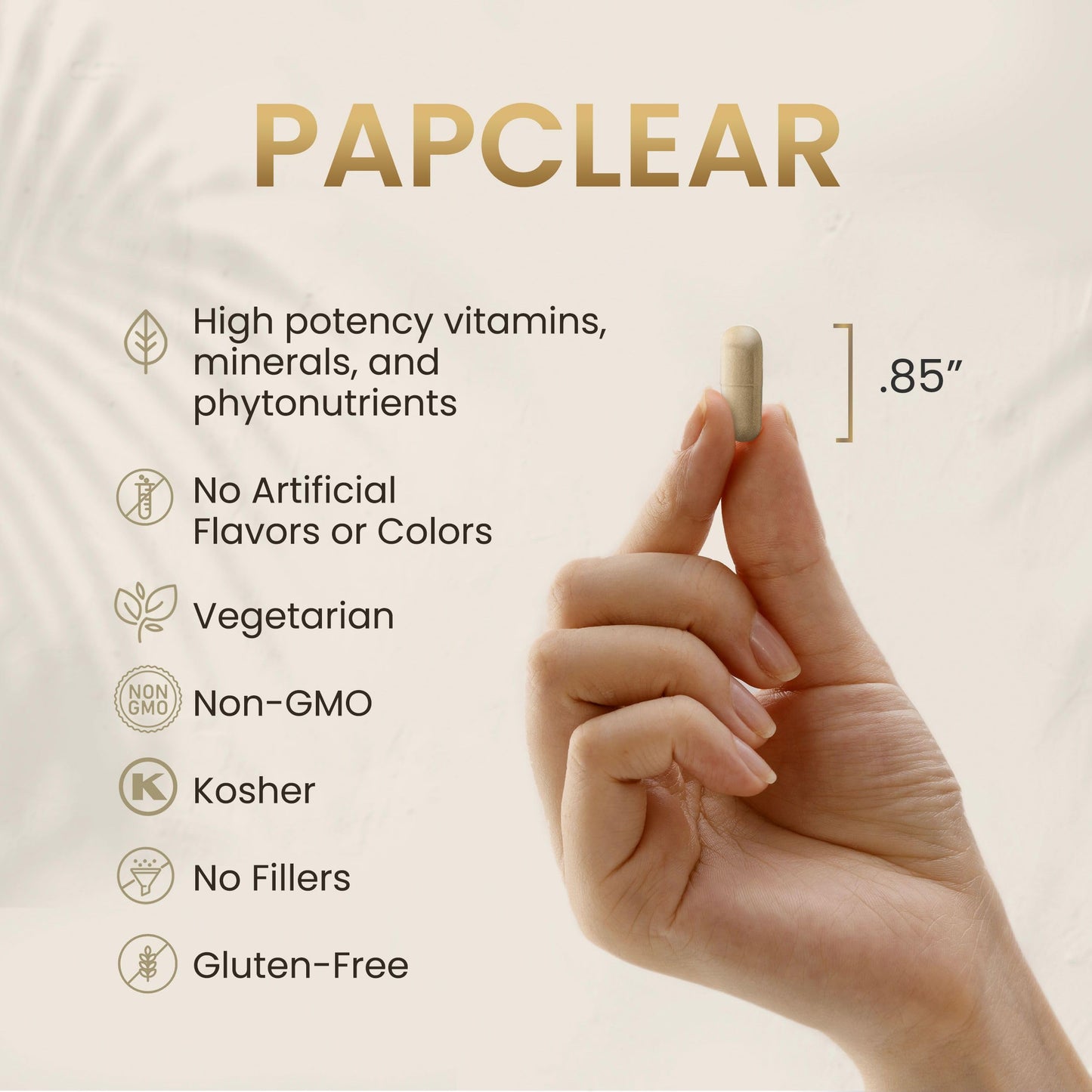 HPD Rx PAPCLEAR Physician Formulated | All Natural HPV Immune Support Supplement HPD RxBuy Supplements Australia