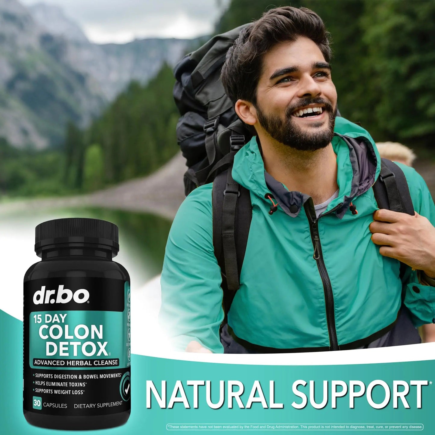 Colon Cleanser Detox for Weight Flush - 15 Day Intestinal Cleanse Pills & Probiotic - Fast Natural Laxative for Constipation Relief - Bowel Movement Supplements for Stomach Bloating, Gut Loss Support DR. BOBuy Supplements Australia