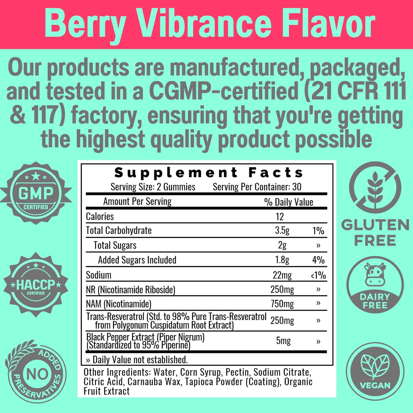 SHIZAM Nicotinamide Riboside NR NAM Resveratrol Gummies, 1000mg NAD+ NAD + Plus Nrf2 Activator Booster w Pure Niacinamide Vitamins B3 Capsules Pills Powder Supplements Alt NDA Regenerator 500mg SHIZAMBuy Supplements Australia