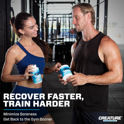 CREATURE® Creatine Complex - Creatine Monohydrate Capsules with 5 Types of Creatine Including Con-Crēt® Creatine HCL, Promotes Muscle, Strength, Endurance, Brain Health, 180 Veggie Caps, 60 Servings CREATUREBuy Supplements Australia