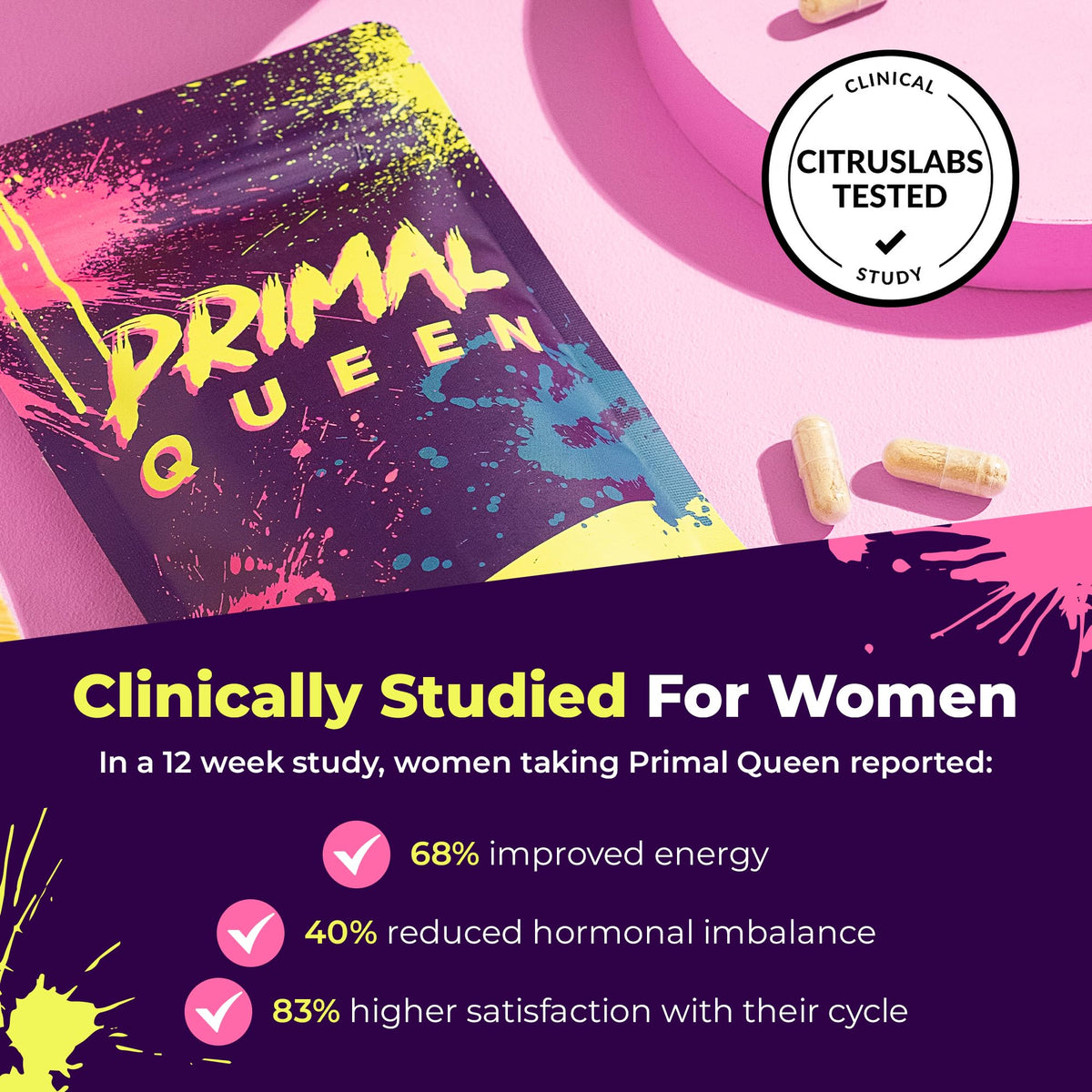 Primal Queen Female-Optimized Beef Organ Superfood Supplement (Beef Liver, Kidney, Heart, & 3 More) - 100% Grass Fed, Pasture Raised - 3rd Party & Clinically Tested Primal QueenBuy Supplements Australia