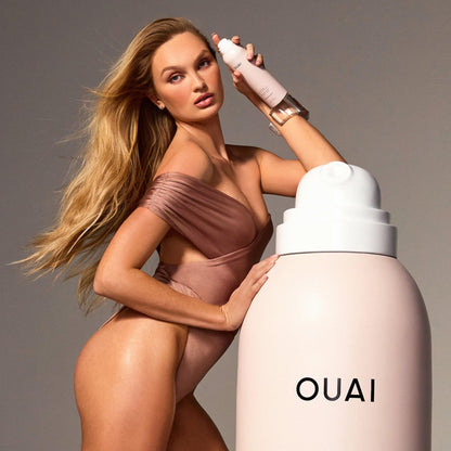 OUAI Super Travel Size Dry Shampoo - Volumizing Dry Shampoo - Absorbs Oil, Dirt & Sweat - Blends Seamlessly into Hair with Zero Residue & Enriched with a Long-Lasting Scent - Melrose Place (2 oz) OUAIBuy Supplements Australia