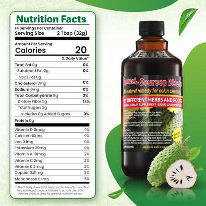Amenazel Organic Soursop Bitters, 16 fl oz