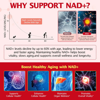 bnHUlMXw NAD Liquid Supplement,1000mg Premium Nicotinamide Riboside & Resveratrol,NAD+ Berry Flavor Drink Mix for Skin Aging Support,Boosts Cellular Energy – NAD Supplements for Men & Women,30 Packs bnHUlMXwBuy Supplements Australia