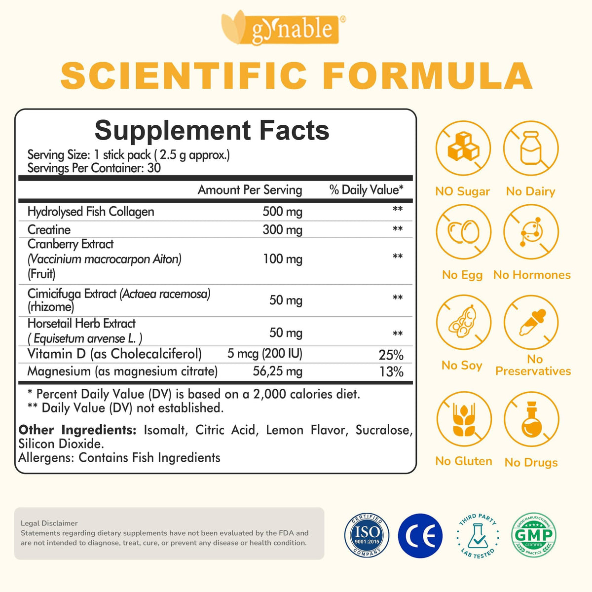 Bladder Control Supplements for Women: UroCollagen for Postpartum Recovery Supports Pelvic Floor Muscles Strength, Urinary Urgency Frequency Leakage, for Hormone Harmony Balance, Powder, 30-Day Supply GynableBuy Supplements Australia