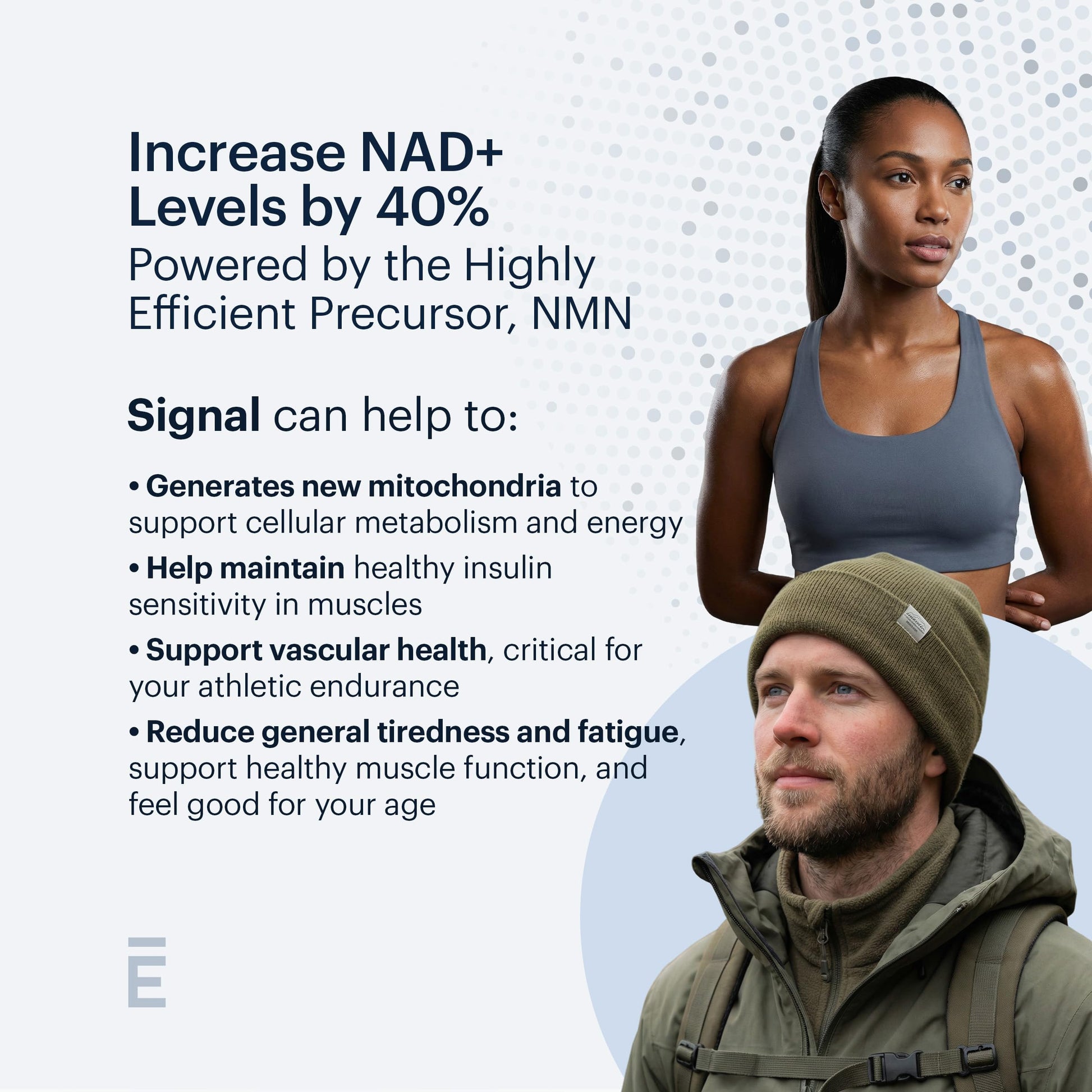 ELYSIUM Signal NMN Supplement - Clinically Proven to Support NAD+ Production, Mitochondrial Function & Metabolic Health - Nicotinamide Mononucleotide and SIRT3 Activation Complex- 30 Day Supply ELYSIUMBuy Supplements Australia