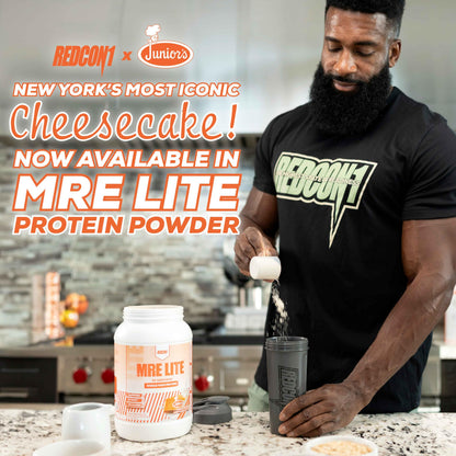 REDCON1 MRE Lite Whole Food Protein Powder, Juniors, Pumpkin Cheesecake - Low Carb REDCON1Buy Supplements Australia