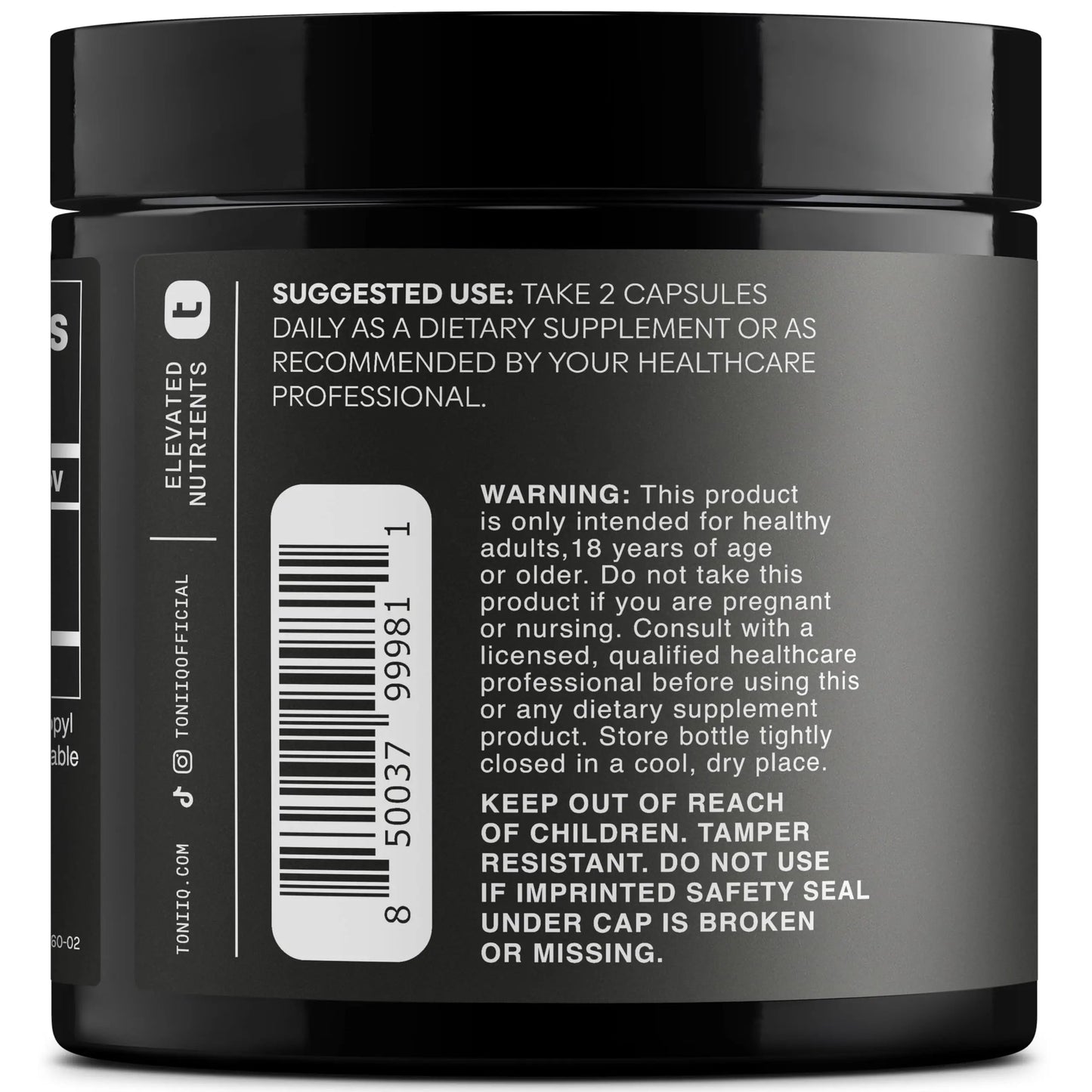 Ultra High Potency Third-Party Tested Trans Resveratrol 1000mg - 98% Pure, Highly Purified and Bioavailable - Resveratrol Polygonum Root Extract - 60 Capsules Toniiq buy supplements Au