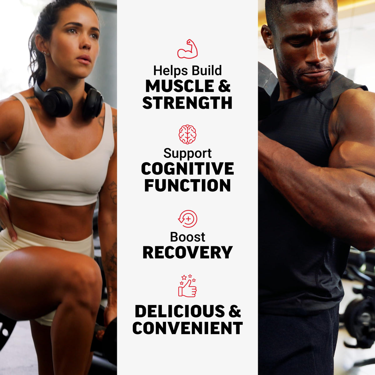 Force Factor Creatine Monohydrate Gummies, NSF Certified, 5g Dose for Men & Women to Support Muscle, Strength, Recovery, Cognitive Health & Memory, Mixed Berry, 150 Gummies Force FactorBuy Supplements Australia