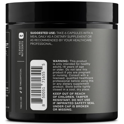 HGH Supplements for Men & Women (240 Count) 3,550mg+ Support Muscle Growth & Healthy Levels of Human Growth Hormone for Men, with High-Purity Arginine, Ornithine, Lysine, Tribulus, and Ashwagandha TQ Toniiq buy supplements Au