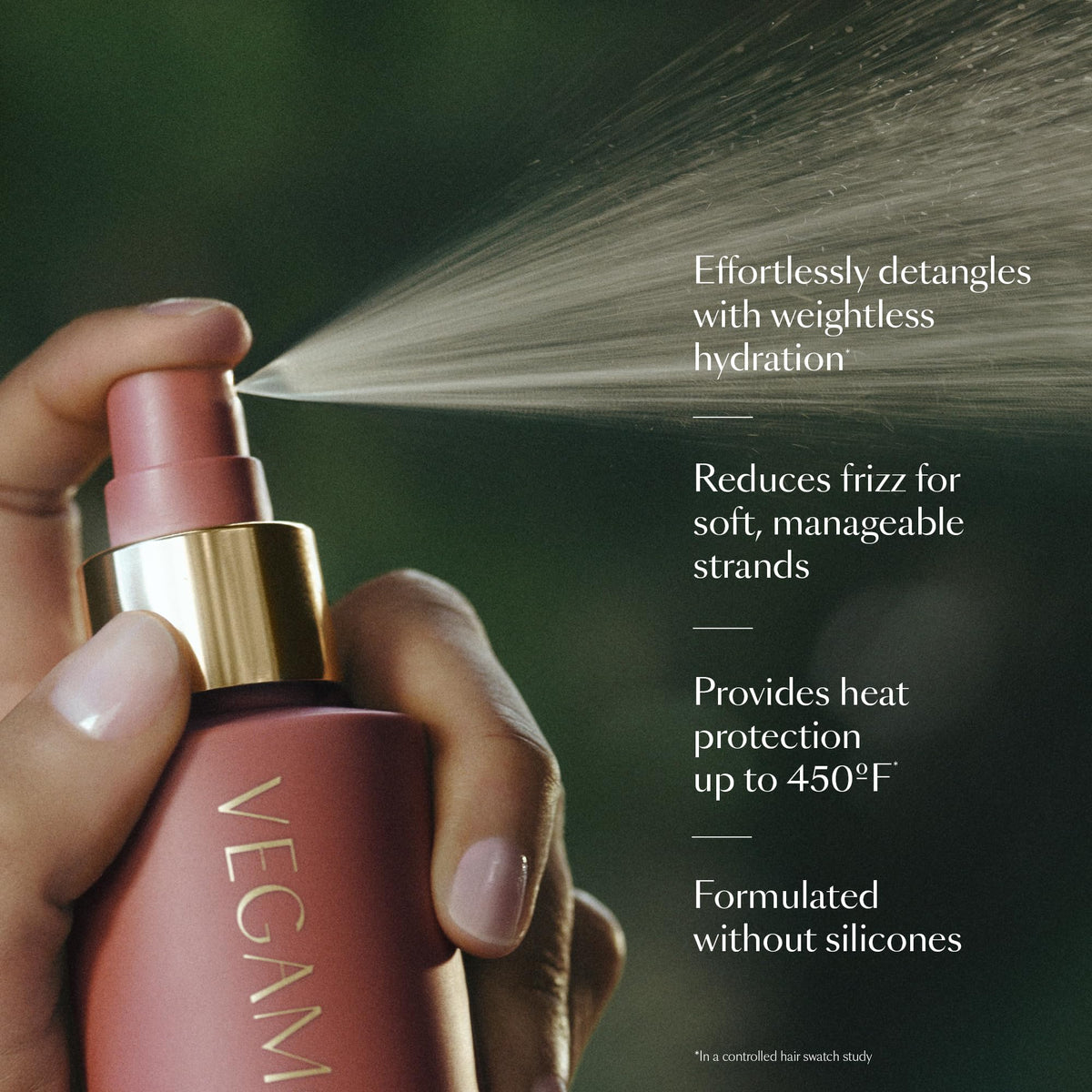 VEGAMOUR HYDR-8 Leave-In Conditioner, for Deep Hydration & Heat Protection, with Vegan Keratin, for Soft, Silky, Frizz Free Hair, 5 fl oz VEGAMOURBuy Supplements Australia