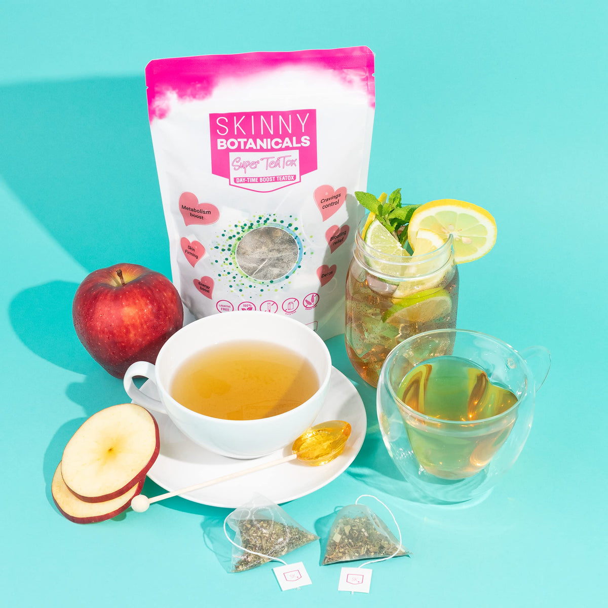Skinny Botanicals Daytime Detox Tea for Body Cleanse All Natural - Laxative-Free, Supports Skinny BotanicalsBuy Supplements Australia