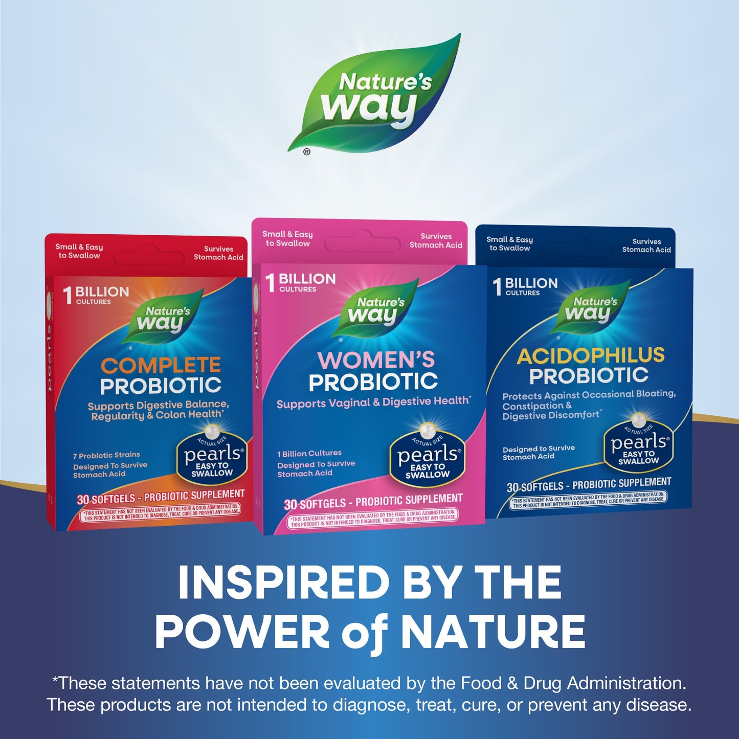 Nature's Way Women's Probiotic Pearls, Supports Vaginal and Digestive Health*, 1 Billion Live Cultures Nature's WayBuy Supplements Australia