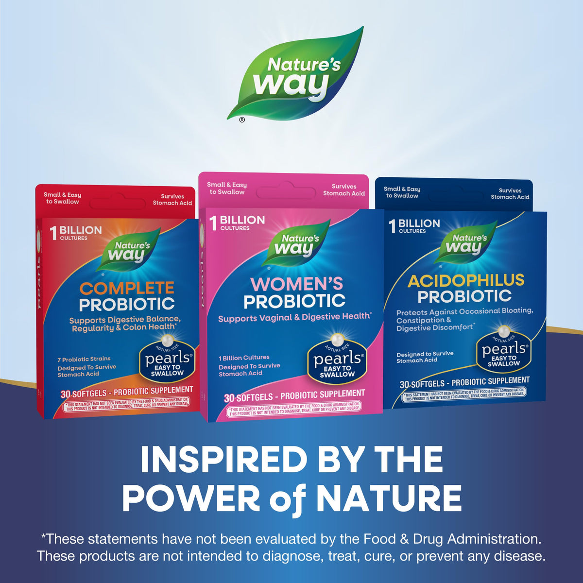 Nature's Way Women's Probiotic Pearls, Supports Vaginal and Digestive Health*, 1 Billion Live Cultures Nature's WayBuy Supplements Australia