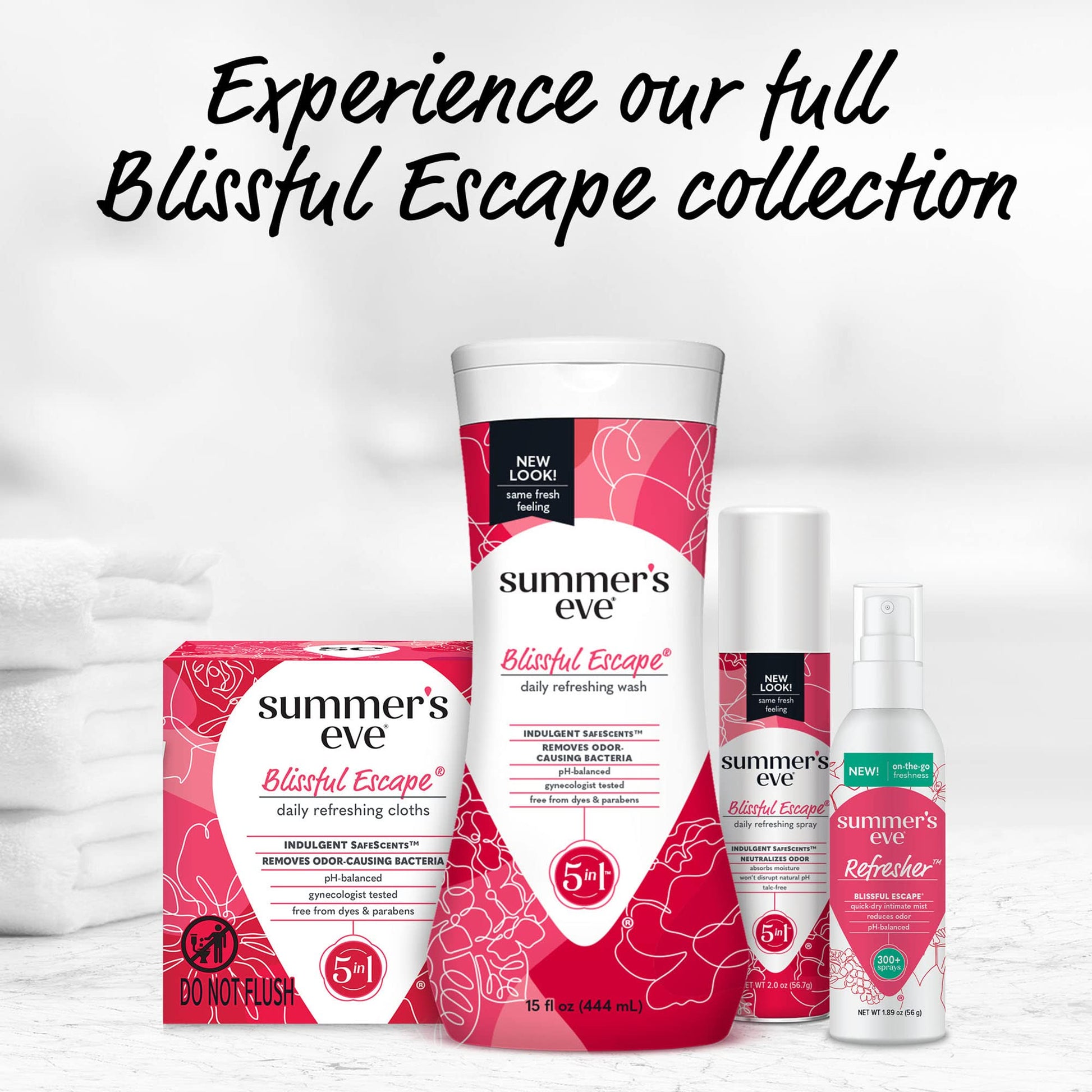 Summer's Eve Blissful Escape Daily Refreshing Feminine Spray, 2 oz, 3 Pack Summer's EveBuy Supplements Australia