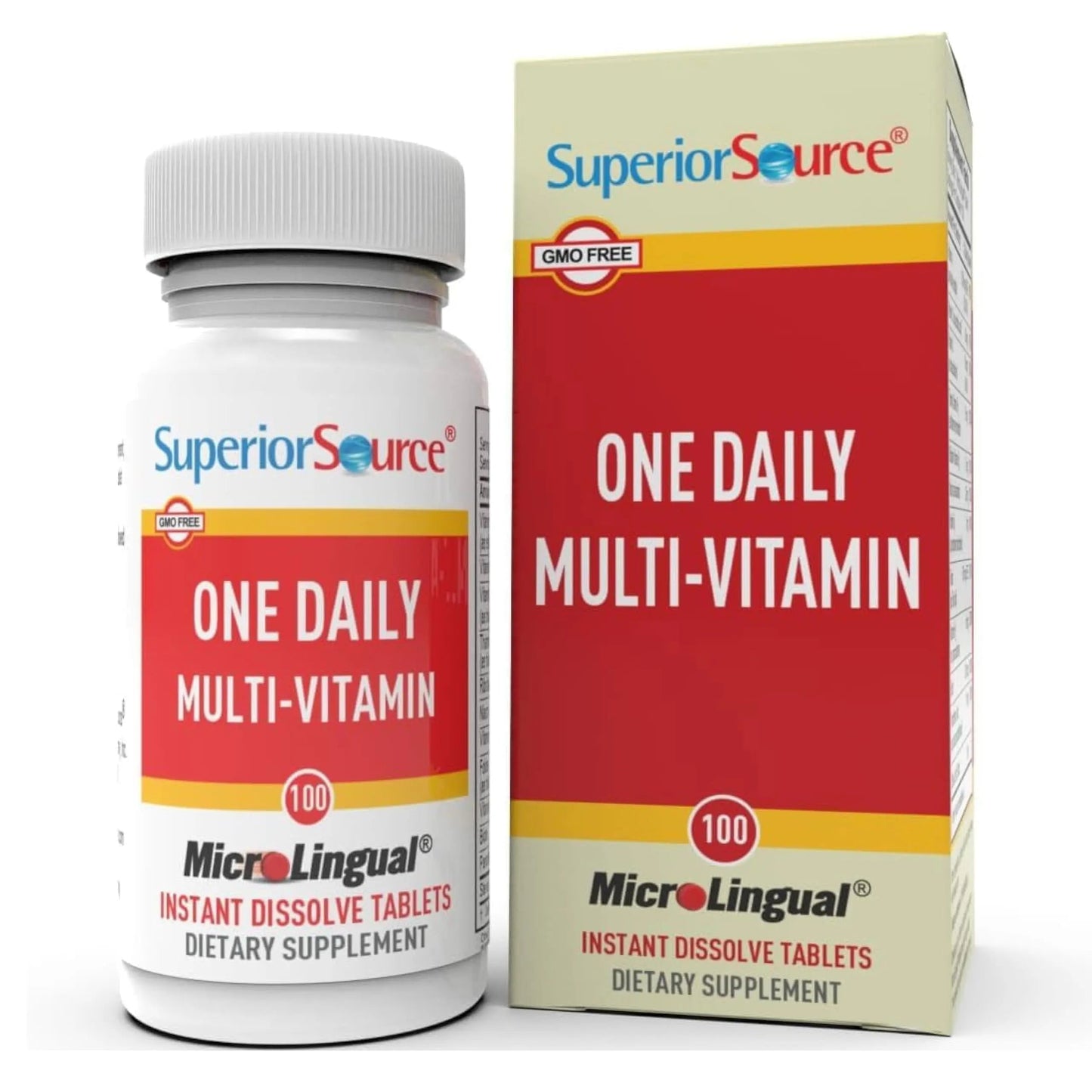 Superior Source One Daily Multi-Vitamin - Daily Supplement Supports Bone Strength, Immune System Function & More Superior Source