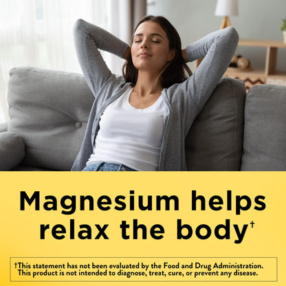 Nature Made Magnesium Oxide 250 mg, Magnesium Supplements for Men and Women, Support for Muscle, Heart, Bone and Nerve Health, 100 Tablets, 100 Day Supply Nature MadeBuy Supplements Australia