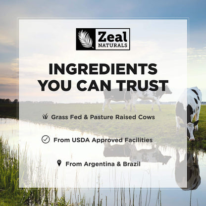 Zeal Naturals Collagen Peptides Collagen Pills (360 Capsules) Grass Fed Collagen Pepetide Powder - Hydrolyzed Collagen Powder for JointTendon SupplementHair Skin and Nails - Zeal NaturalsBuy Supplements Australia