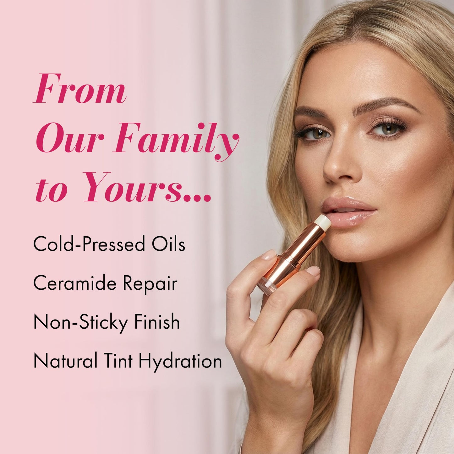 Clinexil Lip Balm – Hydrating Lip Repair with Cold-Pressed Oils, 10% Squalane, Vitamin E & Ceramides