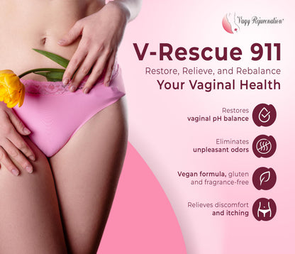 Vagy Rejuvenation V-Rescue - 500 mg Boric Acid 14 Vaginal Applications - Feminine Health Vagy RejuvenationBuy Supplements Australia