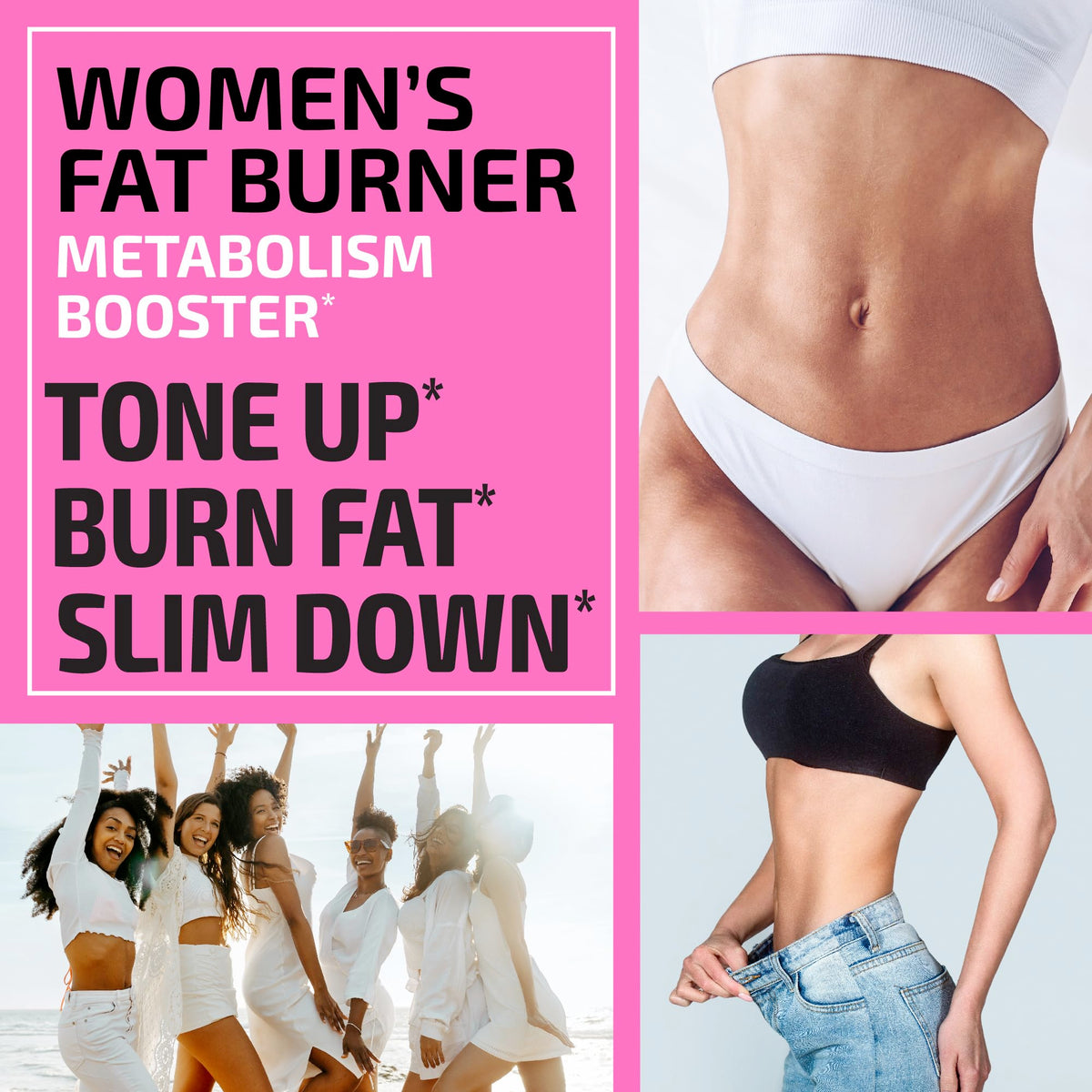 Weight Management Pills for Women | Bloating Relief, Targeted Belly Toning & Appetite Nobi NutritionBuy Supplements Australia